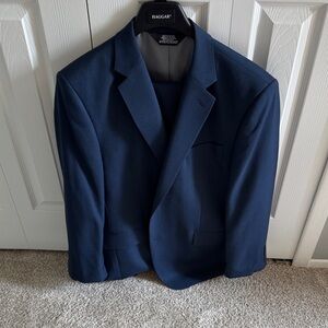 Haggar Men's Classic Blue Suit